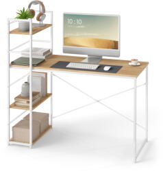 Bravolo MAX 4.0 Számítógépasztal - Sonoma / Fehér Lábak