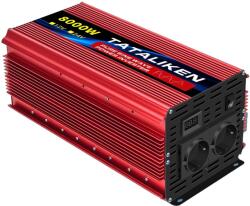  Inverter, tiszta szinuszhullám, autó mikro -inverter, 12v 8000W 50Hz EU