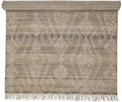 Bloomingville Világos Absztrakt Mintás Szőtt Juta Szőnyeg 215x150 cm