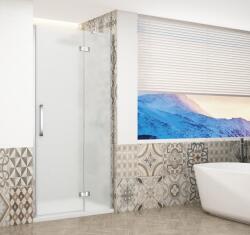 SAPHO TRINITY CHROME 80 cm jobbos zuhanyajtó matt üveggel, króm GT1280MR-CH (GT1280MR-CH)