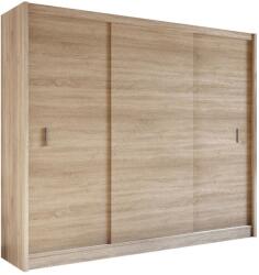 EMS Гардероб с плъзгащи врати SAPHIRA 250x215 см, дъб сонома (MT0006)