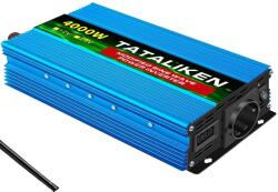  Módosított szinuszhullám-teljesítmény-inverter, kimeneti feszültség 220V, névleges teljesítmény opciók 1500W-4000W, 12V4000W50Hz EU