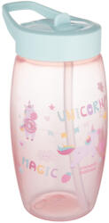 Canpol babies Чаша със сгъваем накрайник Canpol - Unicorn, 400 ml (56/618_pin)