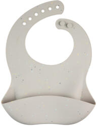 Canpol Силиконов лигавник с джоб Canpol - Dots, Сив (51/029_grey) - kindermarket