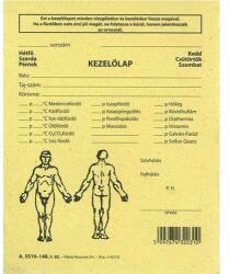 PATRIA Nyomtatvány fizikoterápia kezelőlap PÁTRIA 118x150mm A. 3510-148 (A.3510-148)