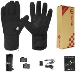  Téli fűtött kesztyű, érintőképernyő funkció, állítható fűtési hőmérséklet, S20 fűtött, Xxxl