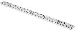 TECE Grila rigola dus Tece drainline drops, inox lucios, 100cm, 601030 (601030)