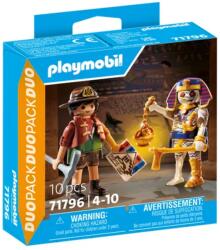 Playmobil History PM71796 - Vanator de comori si mumie, Duo Pack (#71796) (71796)