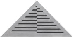 Alcadrain Gratar pentru canal scurgere, Alca Time, finisaj cromat mat, 27 x 38 (TIME)