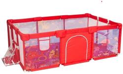  Baba Playpen, állítható méret, unisex szövet kialakítás, Ocean Red 2 háló