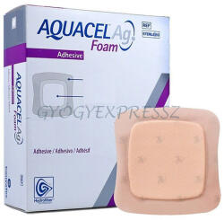  AQUACEL AG FOAM Öntapadó ezüstionos steril habkötszer 17, 5 x 17, 5 cm