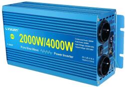  Lvyuan Power Inverter, 5000W csúcsteljesítmény, tiszta szinuszhullám kimenet, 4000W 24v220V új