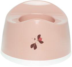 bébé-jou Ovális Bili, rózsaszín, műanyag, csúszásgátló alsó perem (7317680580252)