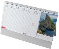 REALSYSTEM 2026 Szigetek 7971-99 papír hátlapos képes álló asztali naptár (7971-99) - pcx