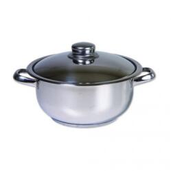 Zilan Oala Inox cu Capac, Capacitate 10 l, Diametru 28 cm, Argintiu (ZLN-ZLN7277)