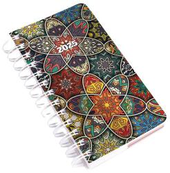 Realsystem 2026 SP5 8721-52 mozaik napi beosztású spirálos zsebnaptár (8721-52)