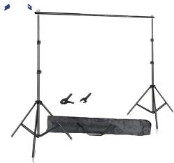  Háttérálló állvány 2m x 3m, erős támogatás, hordozható formatervezés, 2, 6mx3m, Nincs homokzsák 2