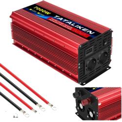  Tiszta szinuszhullám -teljesítmény -inverter, 12 V bemenet, 220 V kimenet, 12v7000w 50hzeu