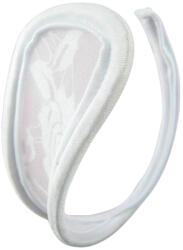 SuperLove Invisible Strapless C String Transparent Floral Lace White