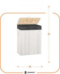 Springos Ha7505 Bambus Szennyestartó (ha7505)