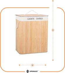 Springos Ha0032 Bambusz Ruhaszennyes Kosár (ha0032)