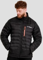 GymBeam Puffer férfi kabát Black/Orange L