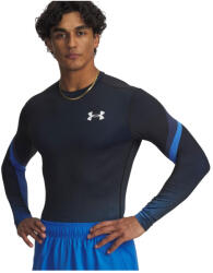 Under Armour Heatgear Sub Crew Ls Mărime: M / Culoare: albastru / negru (6007631-402)