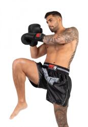 Gorilla Wear - Piru Muay Thai Short - Unisex Muay Thai Rövidnadrág - Fekete