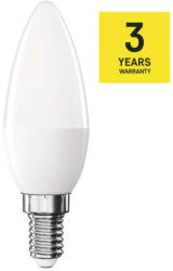 EMOS ZQ3211 LED izzó gyertya E14 4, 1W 350lm 4000K 210° vil. szög. semleges feh. 3 év garancia (ZQ3211)