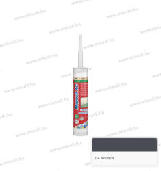 Mapei Mapesil AC 114 antracit 310ml ecetsavas szilikon hézagkitöltő sziloplast 4811491IT (4811491IT)