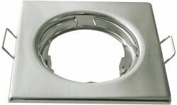 OMU Lighting SPB-GU10-IP20-S-SFM matt króm szögletes süllyesztett fix spot keret GU10/MR16 IP20 D74 (SPB-GU10-IP20-S-SFM)