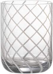 Bloomingville Fehér Csíkos Pohár Készlet 6 db