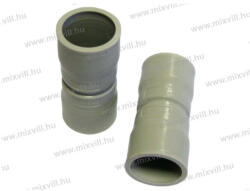 Elettrocanali EC 74032 tömített csőtoldó, karmantyú 32-es, gégecsőhöz is használható IP67, kültéri (74032)