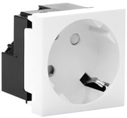 OMU system KM45-DS12 2+F dugalj 45x45 moduláris, 45° szerelvényezhető műanyag csatornához (KM45-DS12)