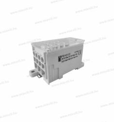 Pollmann Fáziselosztó blokk PVB 400-3/8 400A 1x95-185mm2+3x2, 5-35mm2+8x2, 5-16mm2 1000V AC/DC 2080719 (2080719)