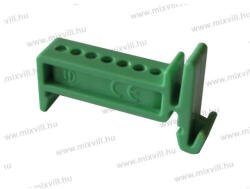 Pollmann Univerzális műanyag tartó DIN35mm kalapsínre pattintható 2030102 (2030102)