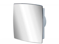 Vents 100LDT Auto króm chrome ventilátor időzítő automata zsalu 93m3/h 18W 34dB zárt előlap (100 LDT AUTO CHROME)