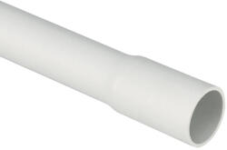 Elettrocanali EC TG1550B 50-es (MŰ-I 36) tokos merevfalú védőcső 3m PVC 750N UV álló önkioltó 960°C RAL7035 15m/ Elettrocanali