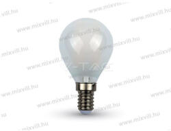 V-TAC SKU-44941 COG LED lámpa E14 gömb P45 4W 6400K 400lm IP20 300° világítási szög FrostCover (44941)