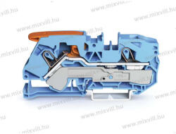 Wago 2116-1204 Topjob S Push-in Cage Clamp sorkapocs működtető karral (0, 5. . . 16mm2) 76A kék (2116-1204)