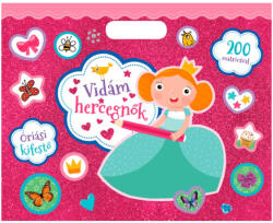 Napraforgó Könyvkiadó Óriási kifestő - Vidám hercegnő 200 matricával (NAP-962136)