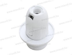 REX Light SE141 E14 303 műanyag csillár foglalat fehér 25db/ 400db/ (SE141)