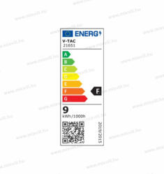 V-TAC SKU-21651 Led fénycső T8 10W 60cm 850lm 4000K semleges fehér 160° Samsung chip 5 Év garancia (SKU-21651)