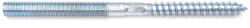 Koelner 10x140mm hatlap+torx25 behajtású fa-fém menetes horganyzott csavar ászokcsavar 100db/ 00988 (00988)
