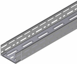 Niedax RLKS 60060 0.75mm 3m/szál fém kábeltálca + 2 csavargarnitúra tartozék 60H60 720m/ (RLKS 60060 0.75)