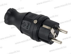 OMU system MXG-19 unishucko gumidugvilla max. beköthető vezeték: 3x2, 5mm2 IP44 250V 16A (404002) (MXG-19)