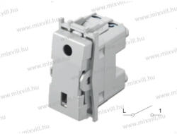 TEM 101-es egypólusú kapcsoló billentyű nélkül 20A 250V 1M SM12