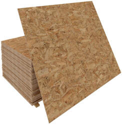  Építőipari OSB Lap tábla OSB-3 10mm 10x2500x1250mm 3, 125m2 100 db / raklap 18001, 18040 (18040)