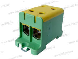 Pollmann UKM 4x16-95mm2 1 pólusú zöld/sárga univerzális fővezetéki csatlakozókapocs 2090206 (2090206)