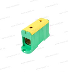 Pollmann UKM 2x35-240mm2 CU: 425A, AL: 380A 1 pólus zöld-sárga csatlakozókapocs 2090118 (2090118)